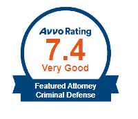 Avvo Rating | 7.4 Very Good | Featured Attorney | Criminal Defense